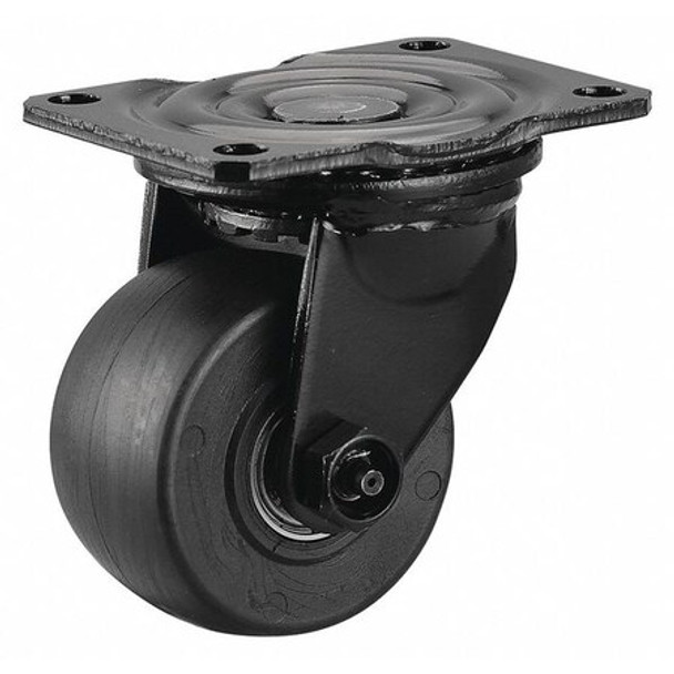Manufacturer Varies Plate Caster,Light-Med. Duty,800 lb.,Blk 416P22