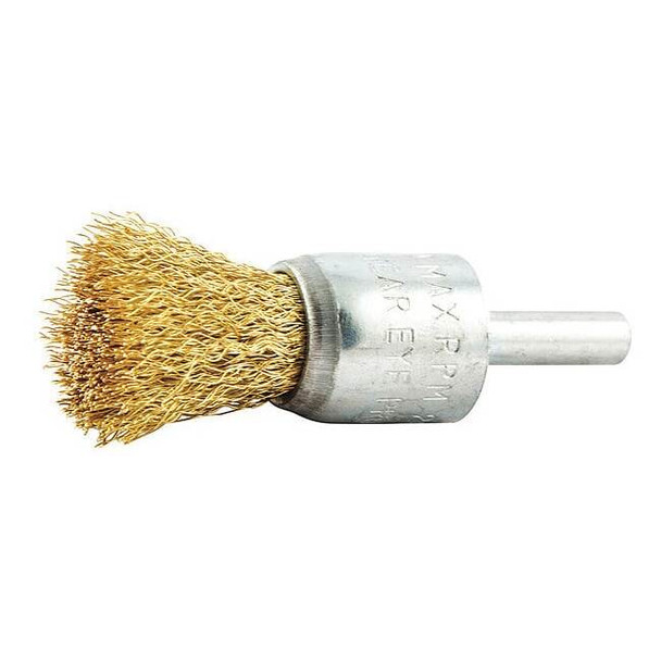 Manufacturer Varies End Brush,Shank 1/4",Wire 0.008" dia. 66254443014