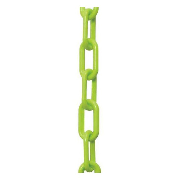 Manufacturer Varies Plastic Chain, Safety Green, 50 ft Length, Gloss 30014-50