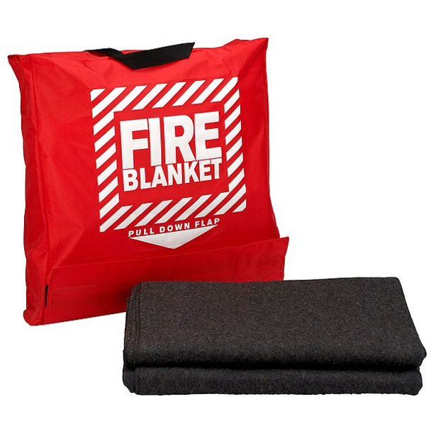 First Aid Only Fire Blanket,5.2 ft W,6.7 ft L,Gray 21-650 First Aid Only Fire Blanket,5.2 ft W,6.7 ft L,Gray 21-650