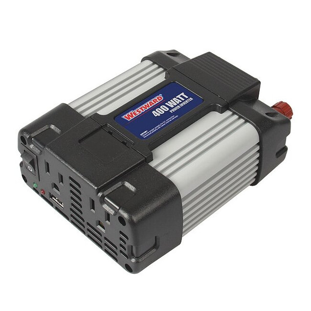 Power Inverter, Modified Sine Wave, 800 W Peak, 400 W Continuous, 2 Outlets