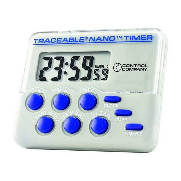 Traceable Nano Timer, Count Down,Count Up, 24hr 5132