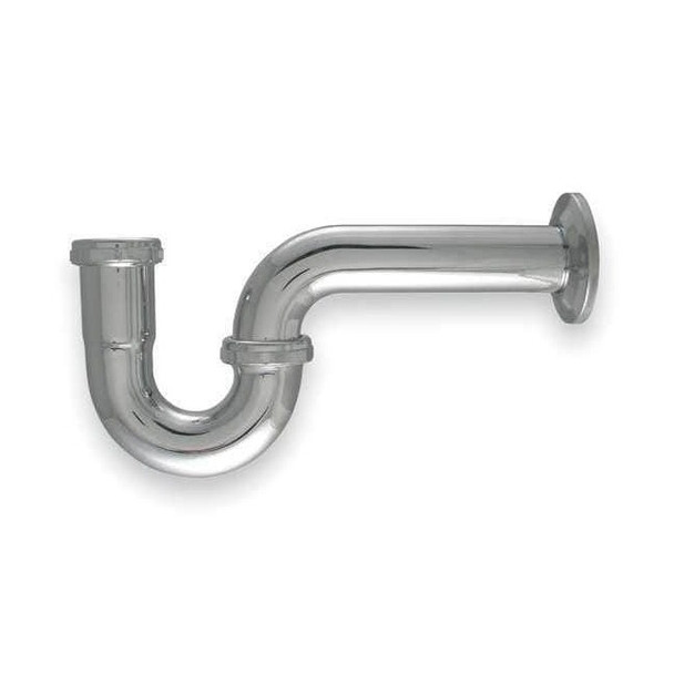 Manufacturer Varies 1-1/4 Dia, Brass, Chrome/Brass, Lavatory, P-Trap 1PNK9