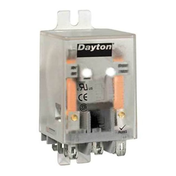 Dayton Relay, Power, 3PDT, 12VDC, Coil Volts 1EJD1