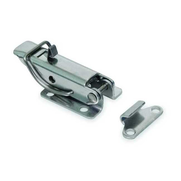 Draw Latch, Nonlocking, Passivated, Mounting Hole Dia.: 11/64 in