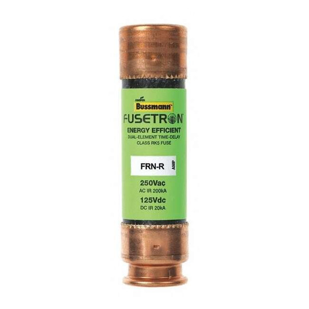 UL Class Fuse, RK5 Class, Time-Delay, 0.10A, 250V AC, Non-Indicating