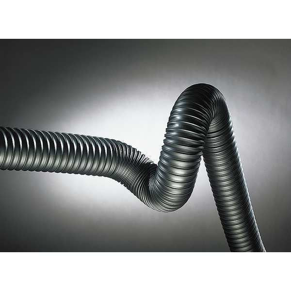 Hi-Tech Duravent Ducting Hose,4 In. ID,25 ft. L,Rubber 0658-0400-0001