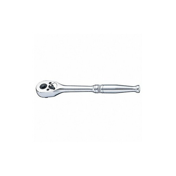 Westward Hand Ratchet, 7 3/4 in, Chrome, 3/8 in 33M359