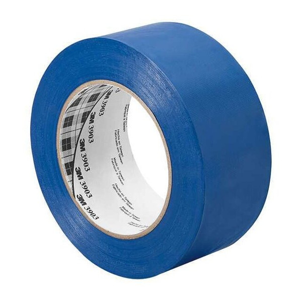 3m Duct Tape, Blue, 50 yd L, 4 in W 4-50-3903-BLUE