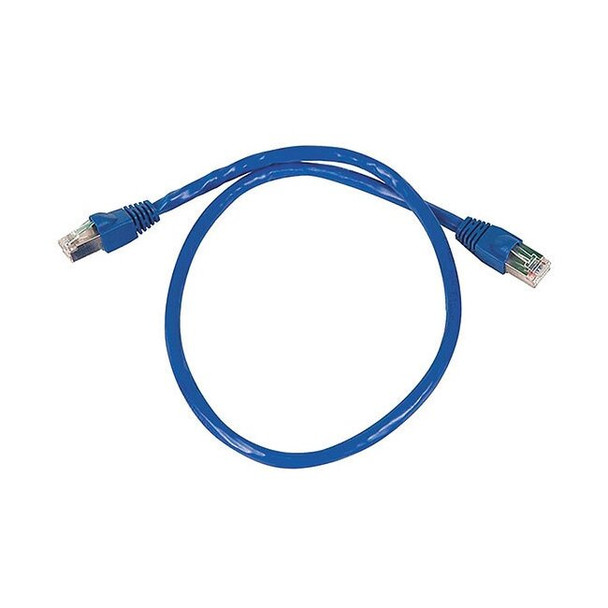 Monoprice Patch Cord,Cat 6A,Booted,Blue,2.0 ft. 8601