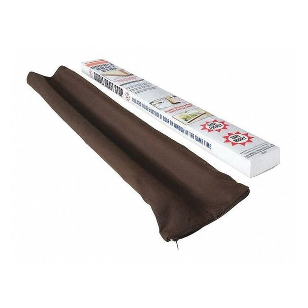 Frost King Double Draft Stop,Fabric,Brown DDS1