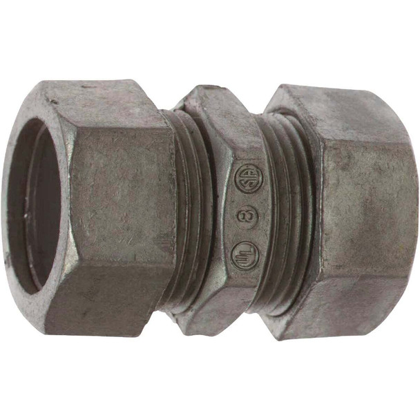 Halex EMT 1/2 In. Compression Conduit Coupling  (5-Pack) 22221