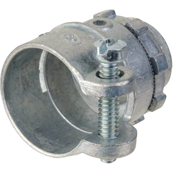 Halex 3/4 In. Straight Squeeze Armored Cable/Conduit Connector  (3-Pack) 20422
