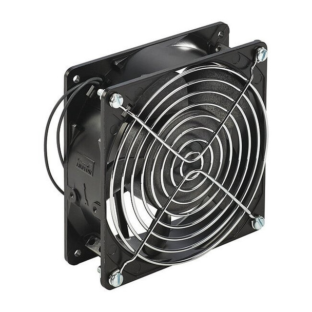 Nvent Hoffman Axial Fan, Square, 115V AC, Cast Aluminum, 4 5/8 in W. A4AXFN