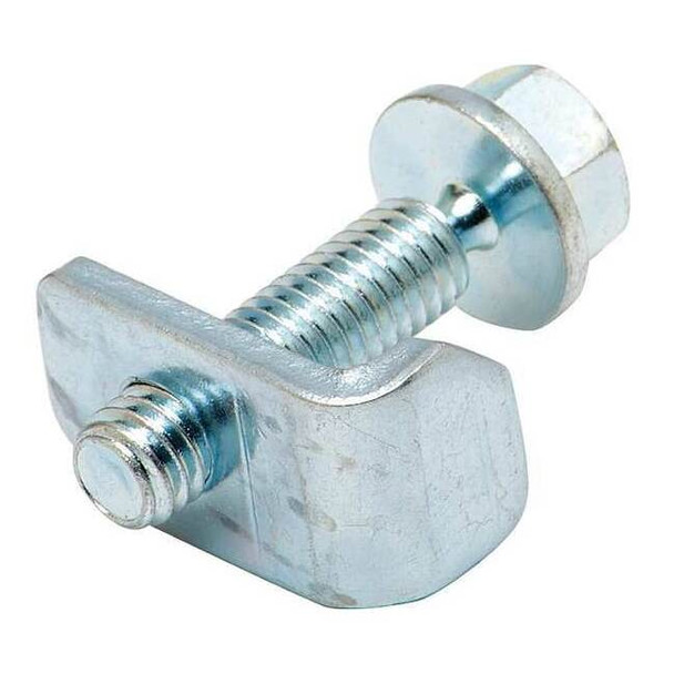 Rod Stiffener w/Break Off Bolt Head, Carbon Steel, Electrogalvanized Finish