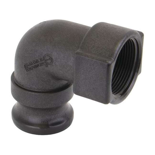 Banjo 1-1/2" 90 Degree Male Adapter x FNPT Cam Lever Coupling 150A90