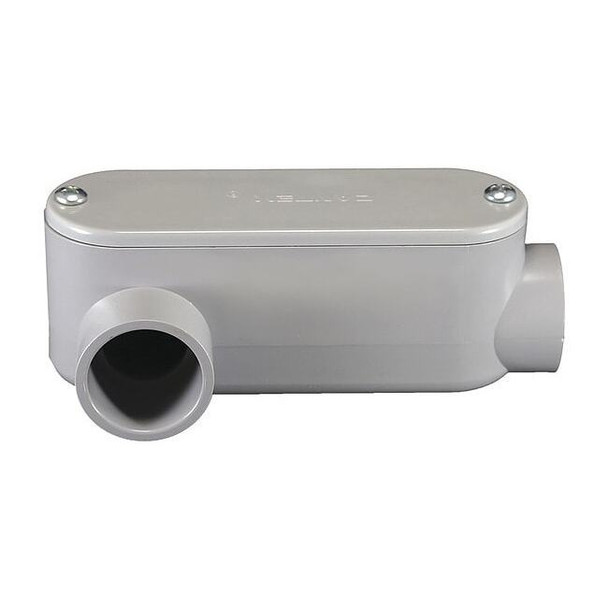 Cantex Conduit Outlet Body, PVC, LR, Standards: CSA, UL 5133650