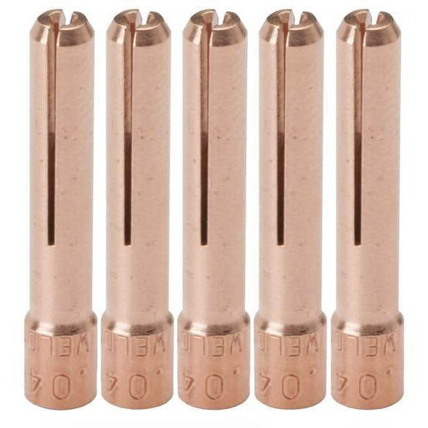 Miller Electric Collet,Copper,0.040 In (1.0mm),PK5 13N21