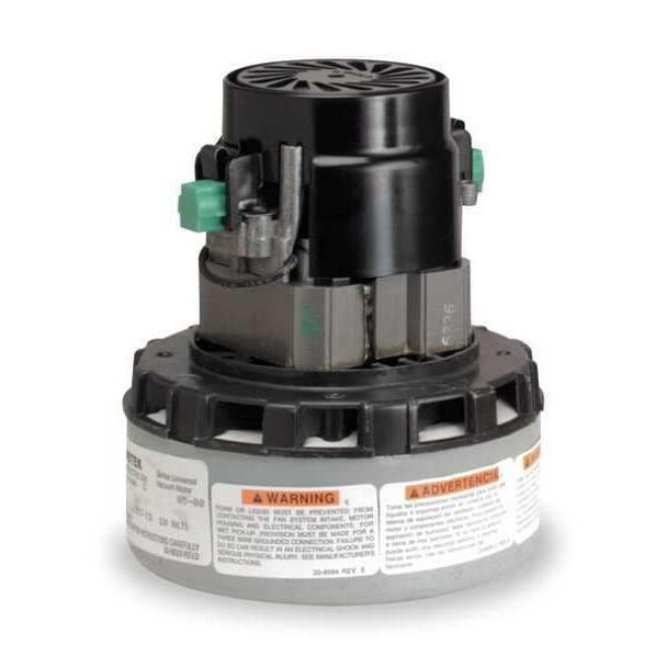 Ametek Vacuum Motor/Blower, Peripheral, 2 Stage, 1 Speed, Acustek 116763-13