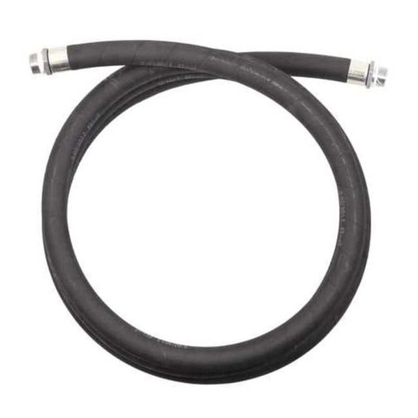 Dayton Discharge Hose, 1 in ID, 12 ft L, 1-3/8 in OD 12F732