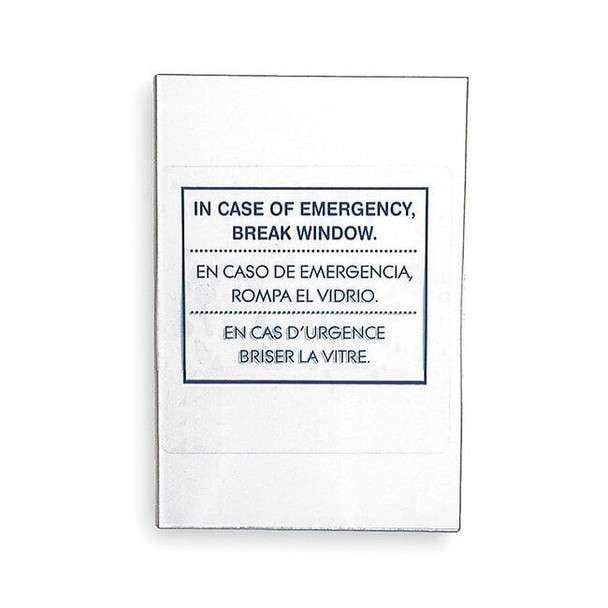 Manufacturer Varies Emergency Key Box Replacement,Acrylic 56HW39