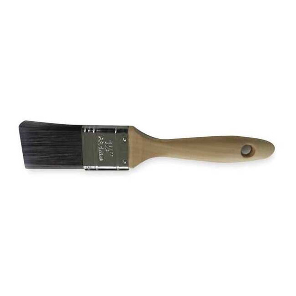 1-1/2" Flat Sash Firm, Polyester Bristle, Paint Brush, Sealed Wood Handle