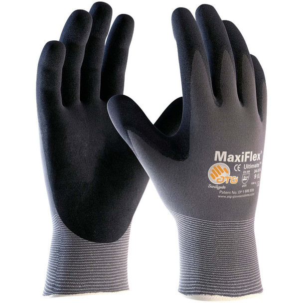 MaxiFlex Ultimate Men's XS Seamless Knit Nylon/Lycra Glove 34-874T/XS
