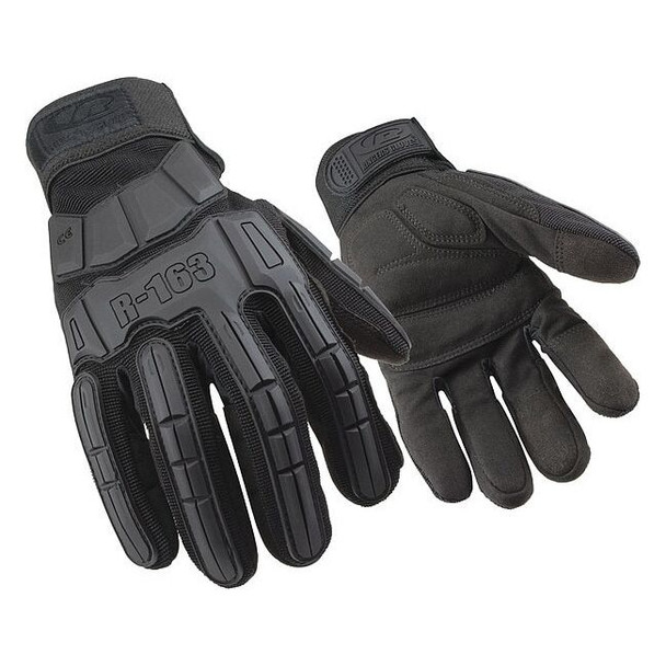 Ringers Gloves Impact Resistant Gloves,Black,M,PR 163
