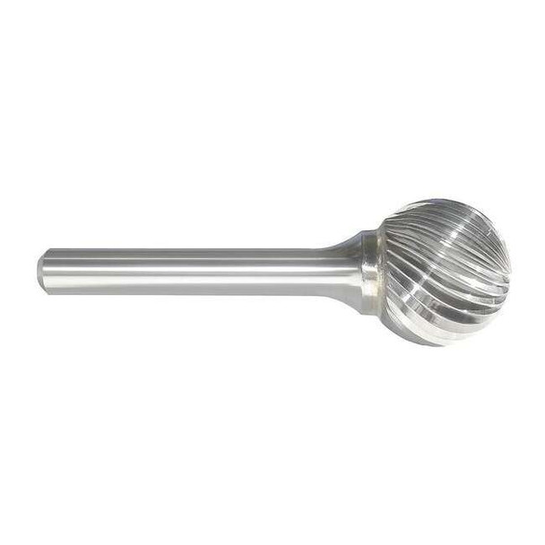 Manufacturer Varies Carbide Bur,Ball Shape,1/4 In,1/4 Shank 310-001089C