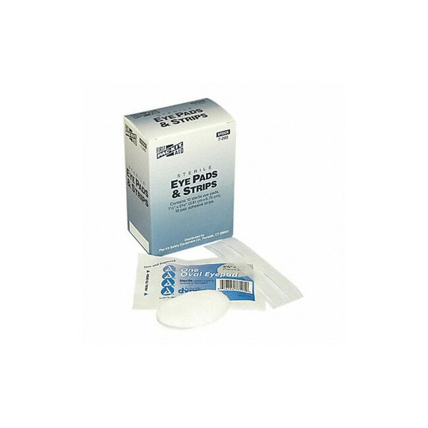 First Aid Only Eye Pads,White,2 5/8"L,1 1/2"W 7-200 First Aid Only Eye Pads,White,2 5/8"L,1 1/2"W 7-200