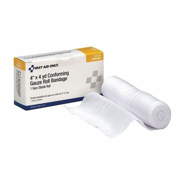 Manufacturer Varies Gauze Wrap,White,Box,4" W x 4 yd. L 51018