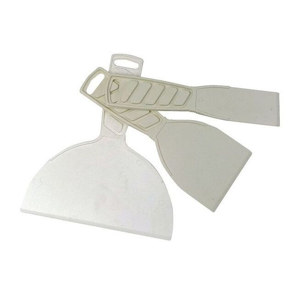 Westward Putty Knife Set,Straight,1 1/2"W,3"W,6"W 13A716