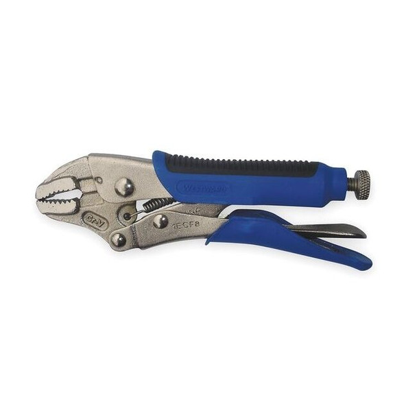 Westward 10 in Locking Adjusting Deluxe Cushion Grip Locking Plier 1ECG1