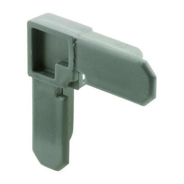 Make-2-Fit 3/4 in. x 3/8 in. Screen Frame Corners, Plastic, Gray, PK4 PL 7721