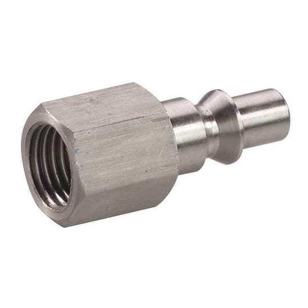 Speedaire Coupler Plug,(F)NPT,1/4,304 SS 30E553