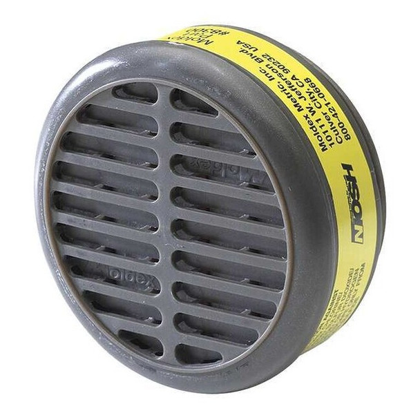 Moldex Cartridge, 8000, Yellow, Snap-In Gasket, Moldex 8000 Series 8300