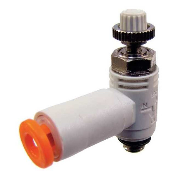 Smc Speed Exhaust Control Valve,5/32,No 10-32 ASV220F-U10/32-03