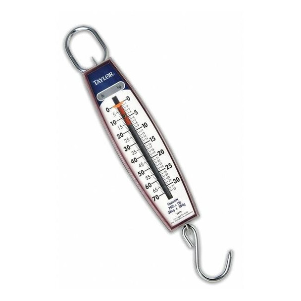 Taylor Mechanical Hanging Scale,32kg/70 lb. 3070