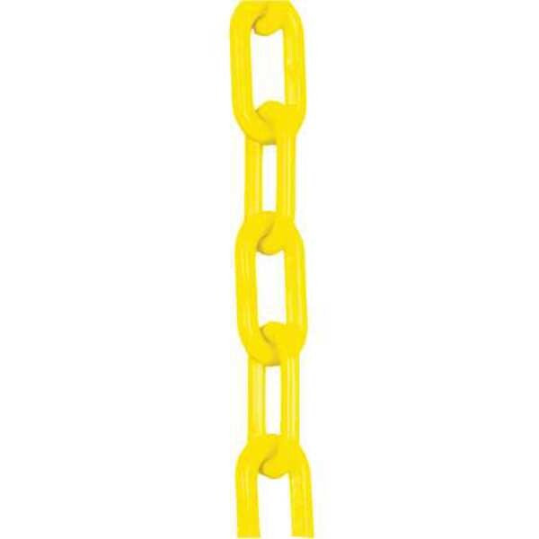 Manufacturer Varies Plastic Chain, Yellow, 300 ft Length, Gloss 30002-300