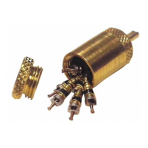 Robinair Valve Core Removal Tool,Brass,1/4" 13145