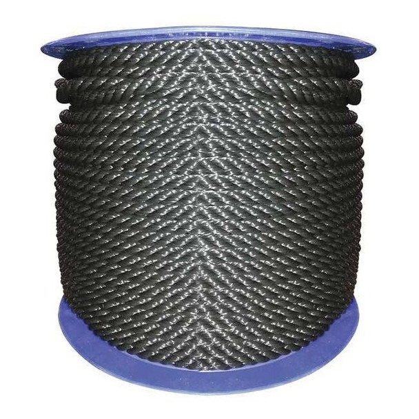 Manufacturer Varies Rope, 600ft, Blk, 215lb., Polyprpylne 340120-Blk-00600-R0554