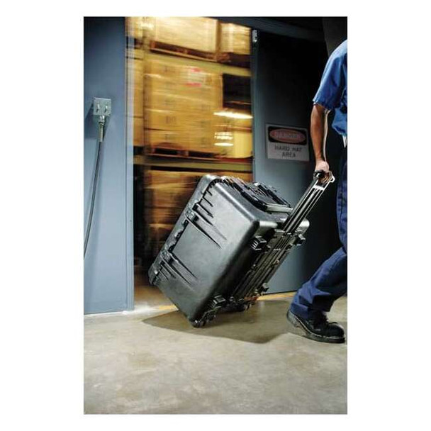 Pelican Black Protective Case, 27"L x 27-1/2"W x 16.3"D 1640
