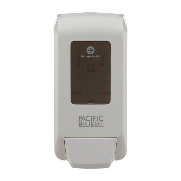 Georgia-Pacific Soap/Sanitizer Dispenser,White,Plastic 53058