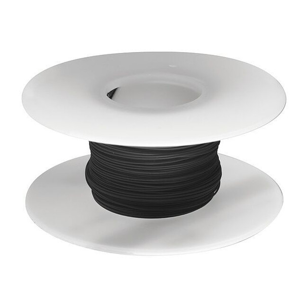 Ok Industries Spooled Wrapping Wire, 30 AWG, Black, Kynar(R), 100 ft R30BLK-0100