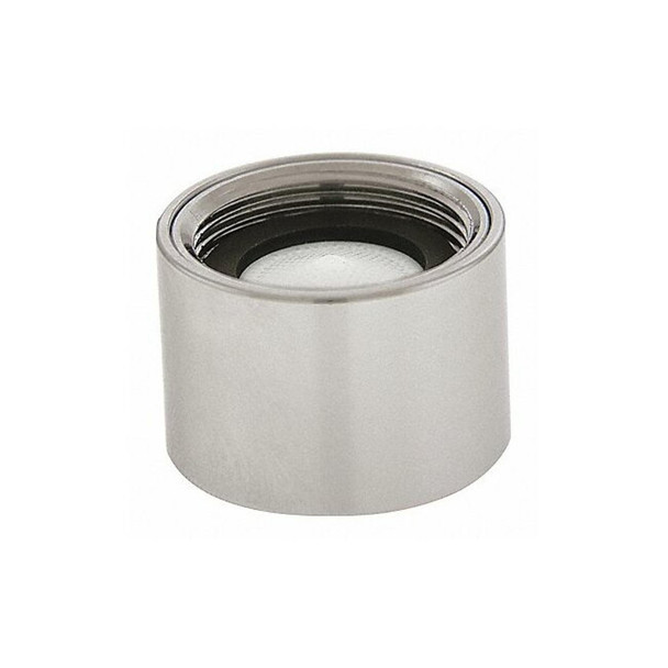 Neoperl 1.8 gpm Outlet, 13/16 in - 24 Thread Size, Chrome, Brass 1499205