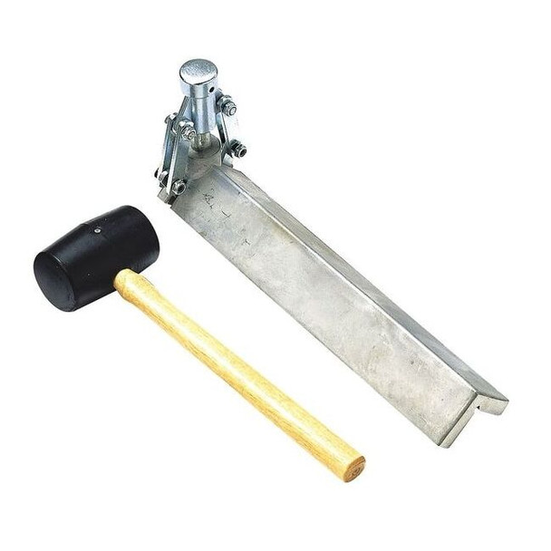 Westward CornerbeadClinchrw/Mallet,Al,Rubber,Wood 13A765