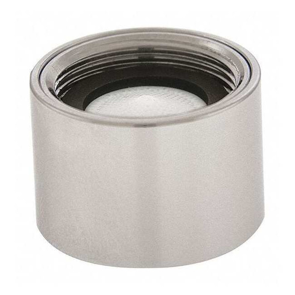 Neoperl 1.2 gpm Outlet, 13/16 in - 24 Thread Size, Chrome, Brass 1459205