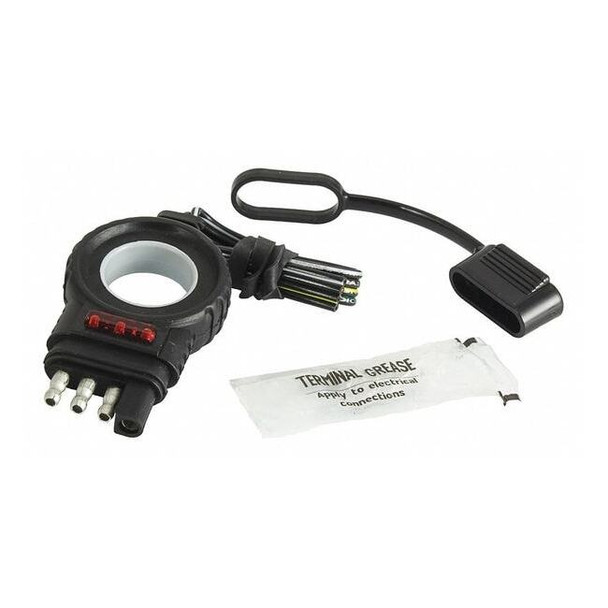 Hopkins Towing Solutions Flat Electric Connector, 4-Way, ForTrailer 48138