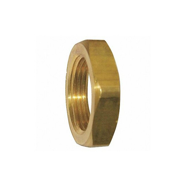 Manufacturer Varies Brass Locknut, FNPT, 1/4" Pipe Size 6AZC6