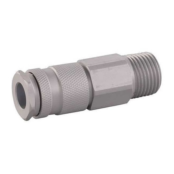 Speedaire Coupler Body,(M)NPT,1/4,Aluminum 30E612